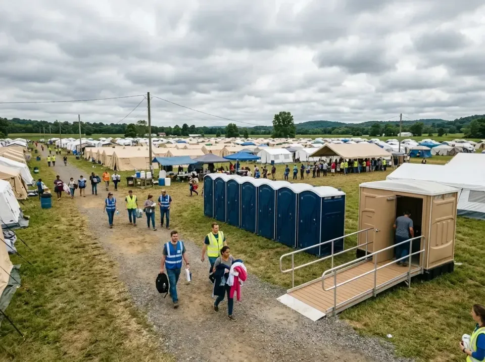 disaster-relief-camp-restrooms-010 — frequently asked questions, Dumpster & Portable Bathrooms Rental in Uniontown, OH